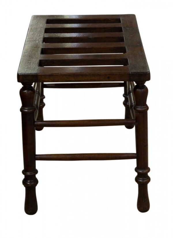 19thCentury mahogany luggage stand Miscellaneous 8