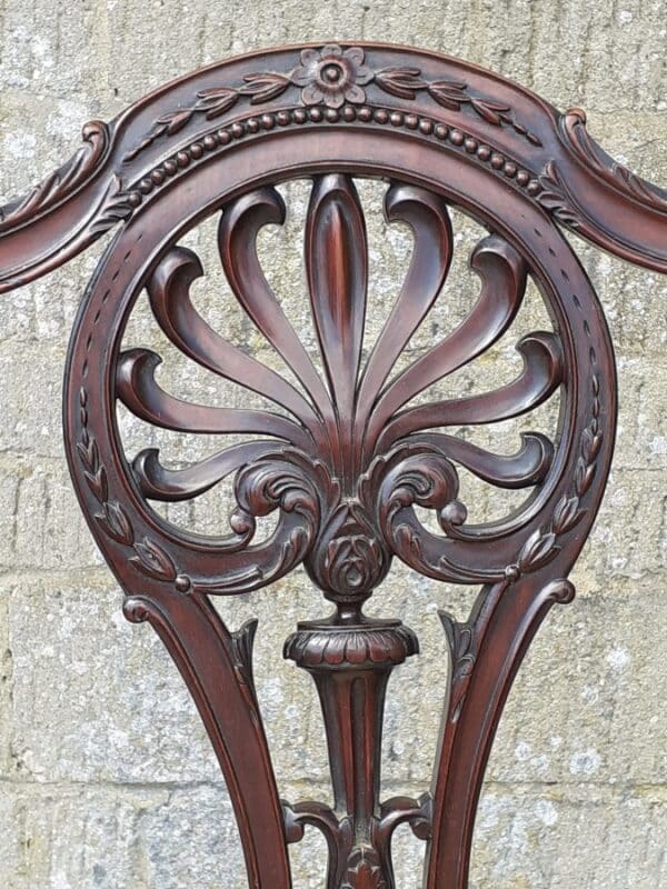 Georgian Hepplewhite side chair circa 1790 cuban mahogany Antique Chairs 5