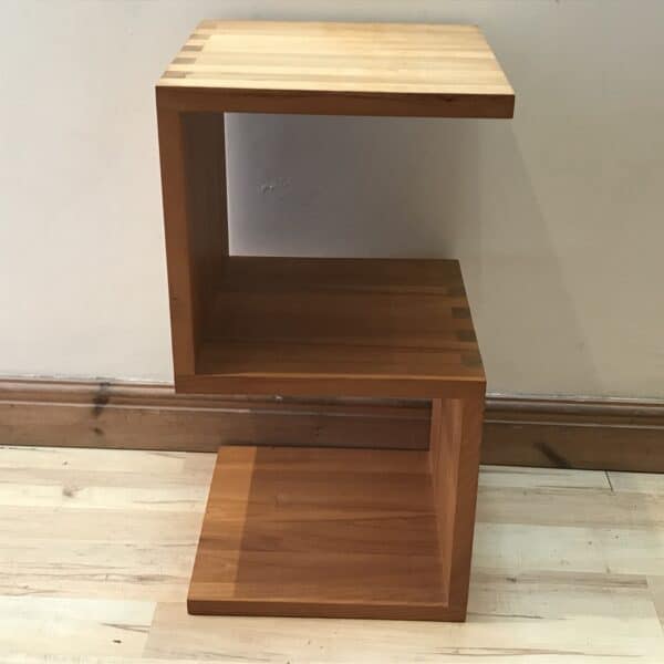 Modernists cube shaped occasional table