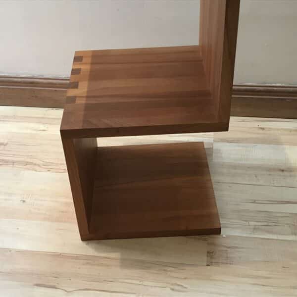 Modernists cube shaped occasional table Vintage 7
