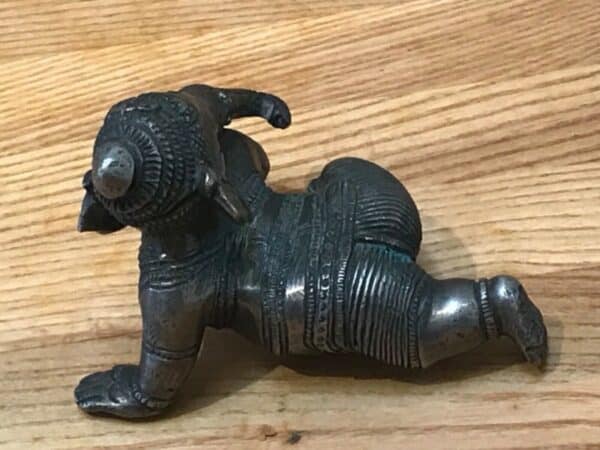 Indian Bronze Deity Georgian - Image 7