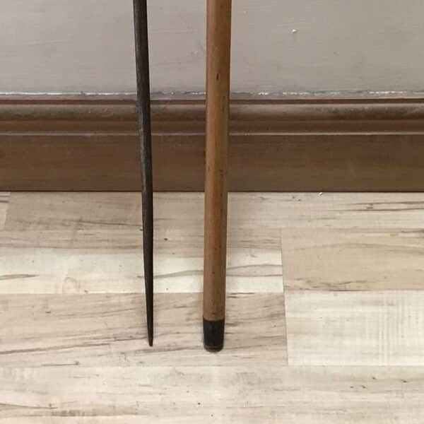 Gentleman’s walking stick sword stick with silver mounts Miscellaneous 11