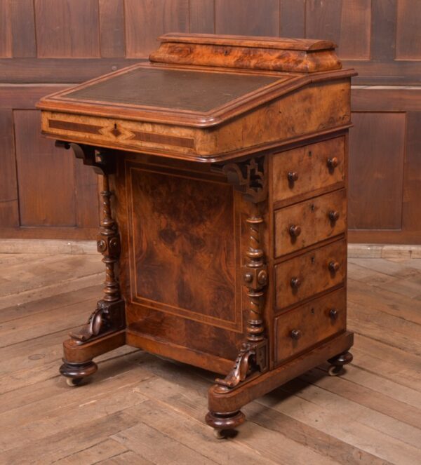 Victorian Walnut Davenport SAI2338 Antique Furniture 18