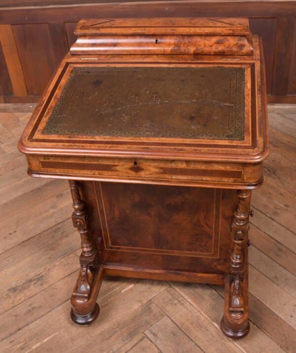 Victorian Walnut Davenport SAI2338 Antique Furniture 17