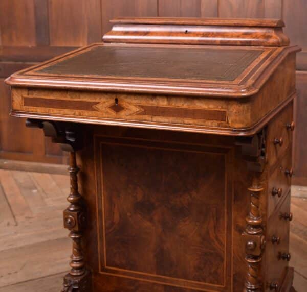 Victorian Walnut Davenport SAI2338 Antique Furniture 13