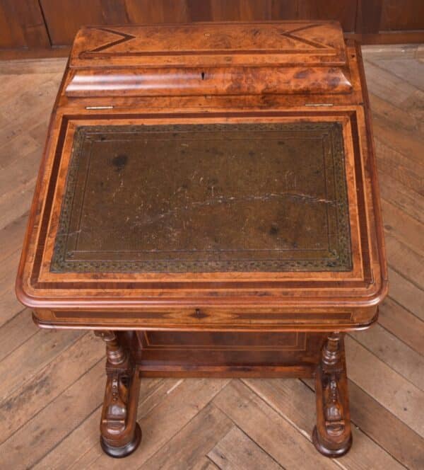 Victorian Walnut Davenport SAI2338 Antique Furniture 4
