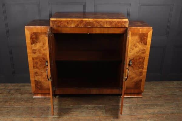 Art Deco Walnut Sideboard - Image 8