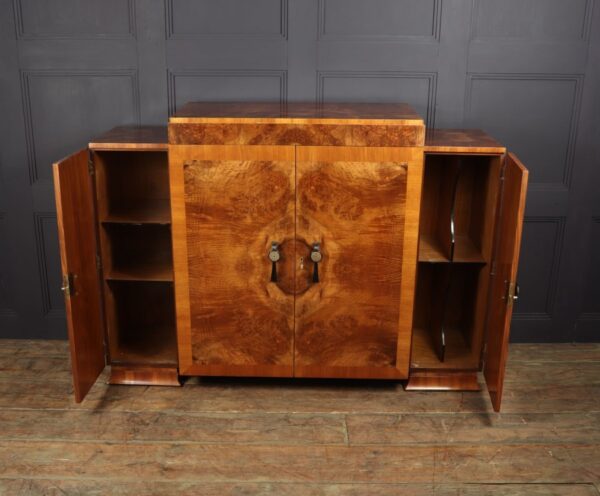 Art Deco Walnut Sideboard - Image 7