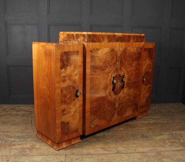 Art Deco Walnut Sideboard - Image 5