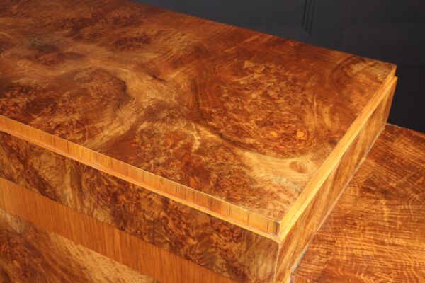Art Deco Walnut Sideboard - Image 3
