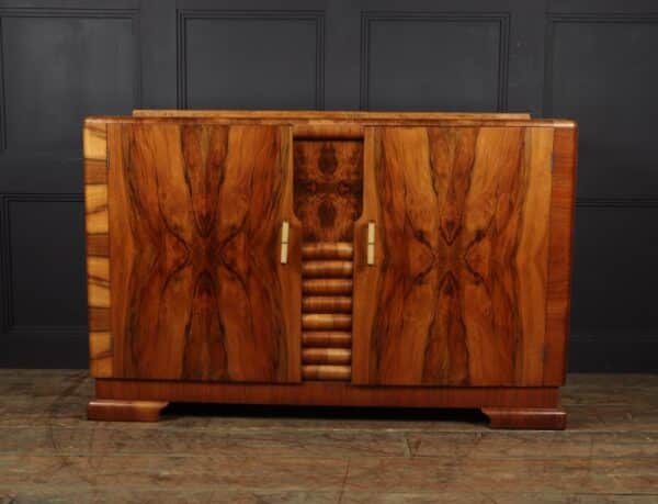 Art Deco Walnut Sideboard c1930 - Image 12
