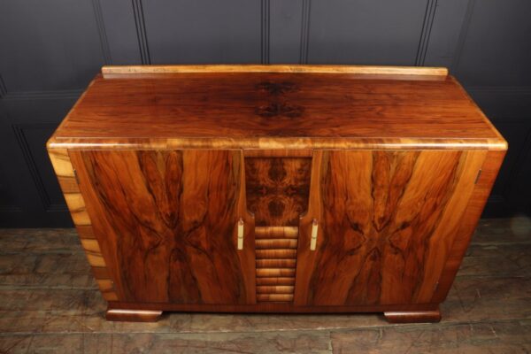 Art Deco Walnut Sideboard c1930 - Image 11