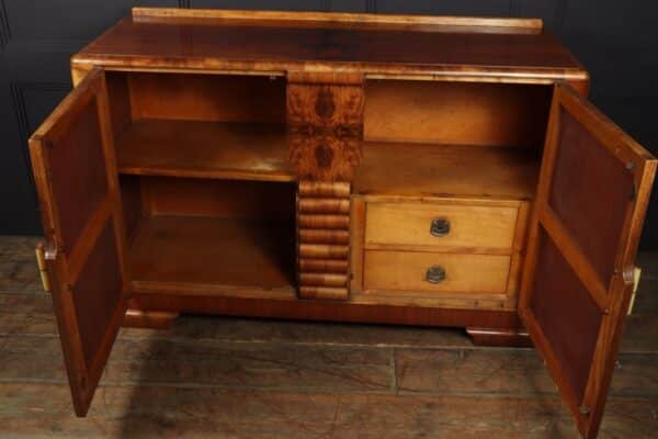 Art Deco Walnut Sideboard c1930 - Image 8