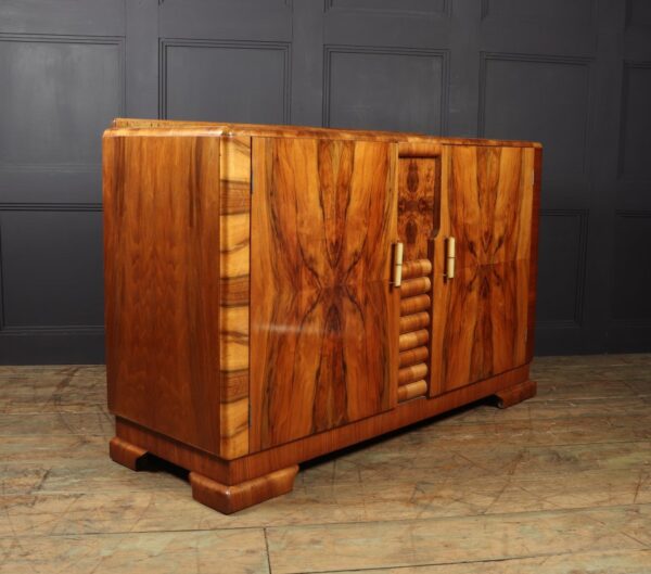 Art Deco Walnut Sideboard c1930 - Image 5