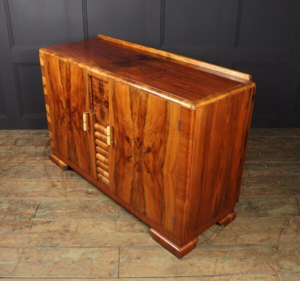 Art Deco Walnut Sideboard c1930 - Image 3