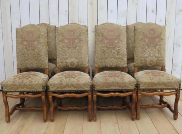 Set Of Eight French Dining Chairs chairs Antique Chairs 5