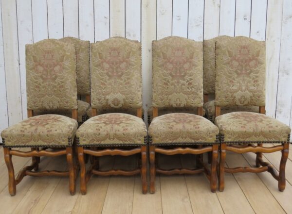 Set Of Eight French Dining Chairs - Image 3