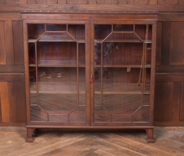 Edwardian Mahogany 3 Shelf Bookcase SAI2310 Antique Bookcases 4