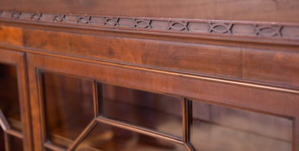 Edwardian Mahogany 3 Shelf Bookcase SAI2310 - Image 5