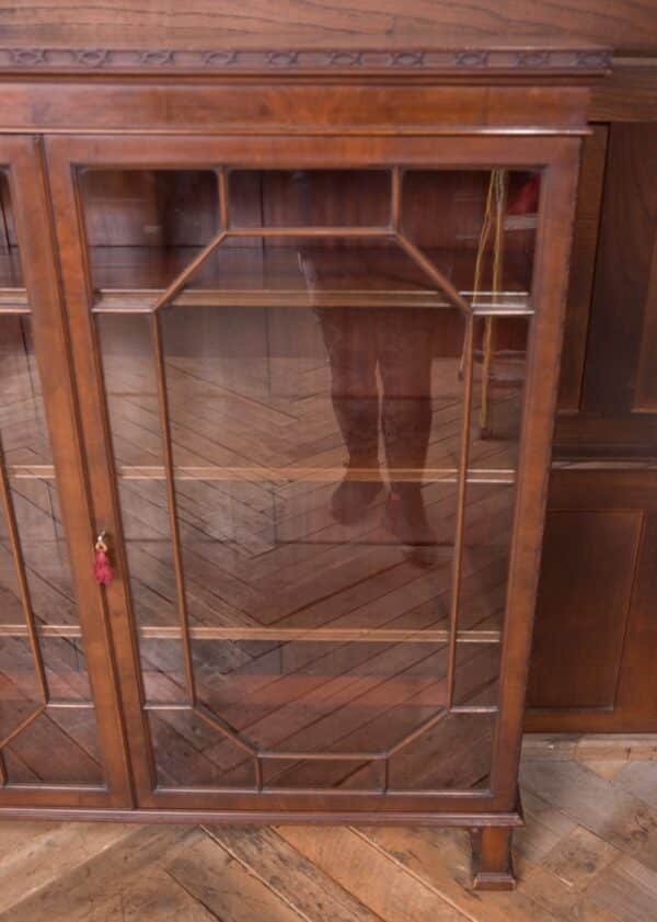 Edwardian Mahogany 3 Shelf Bookcase SAI2310 Antique Bookcases 9