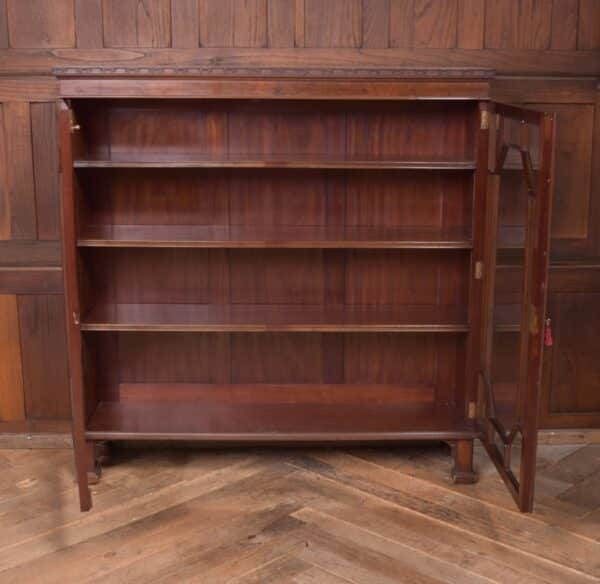 Edwardian Mahogany 3 Shelf Bookcase SAI2310 Antique Bookcases 10