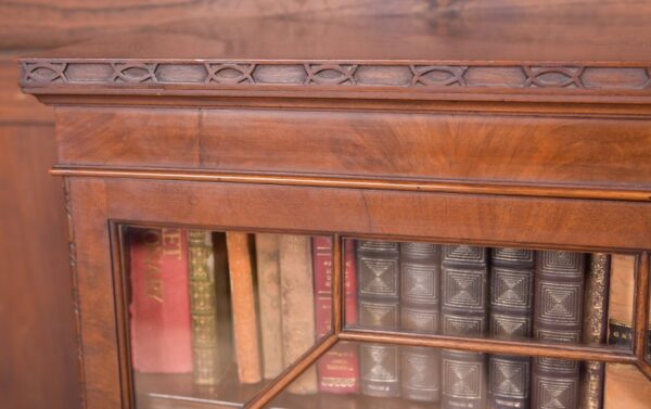 Edwardian Mahogany 3 Shelf Bookcase SAI2310 Antique Bookcases 18