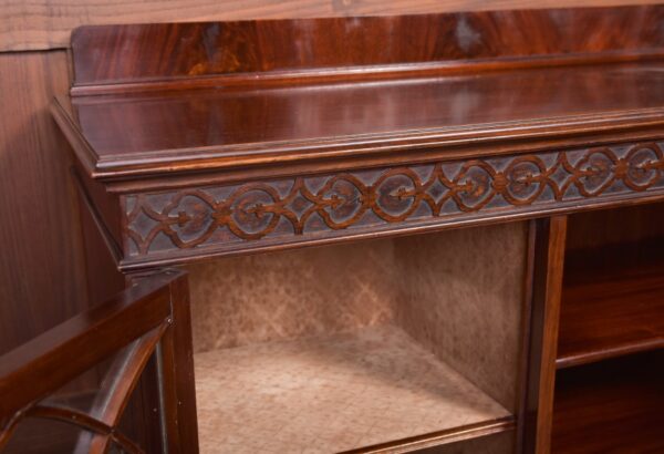 Edwardian Mahogany Bookcase/ Display Cabinet SAI2333 - Image 8