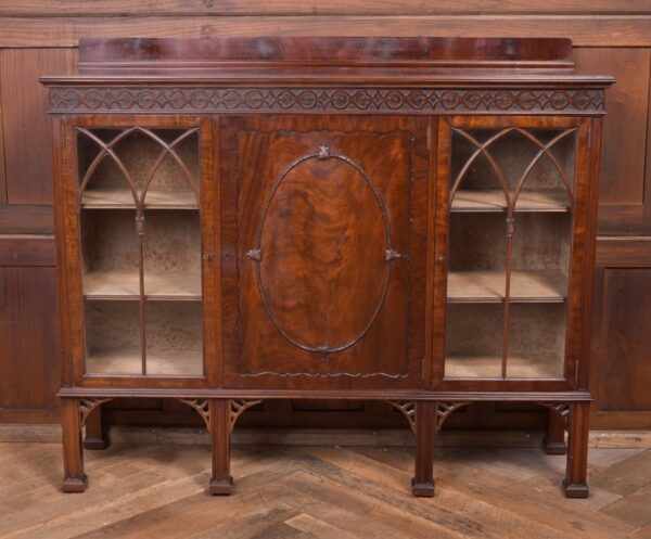 Edwardian Mahogany Bookcase/ Display Cabinet SAI2333 - Image 12