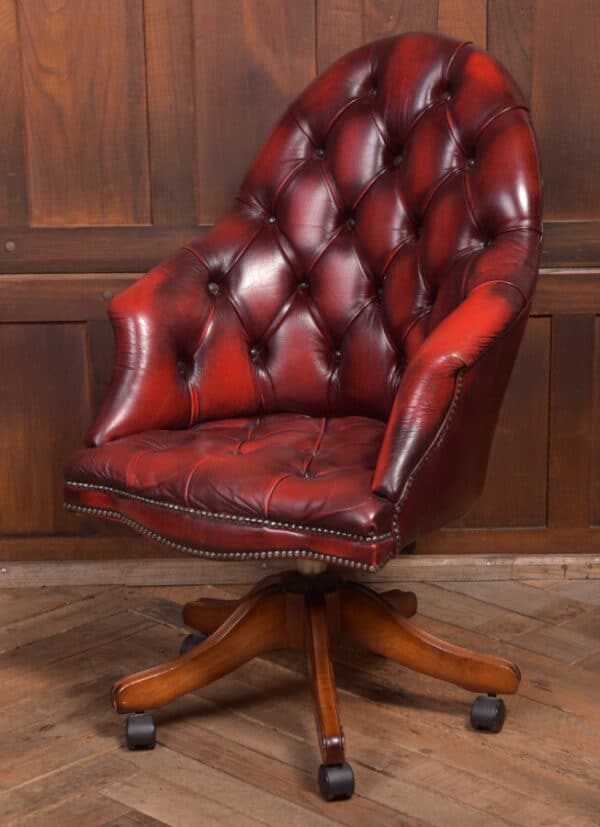 Red Chesterfield Desk Chair SAI2329 Miscellaneous 10