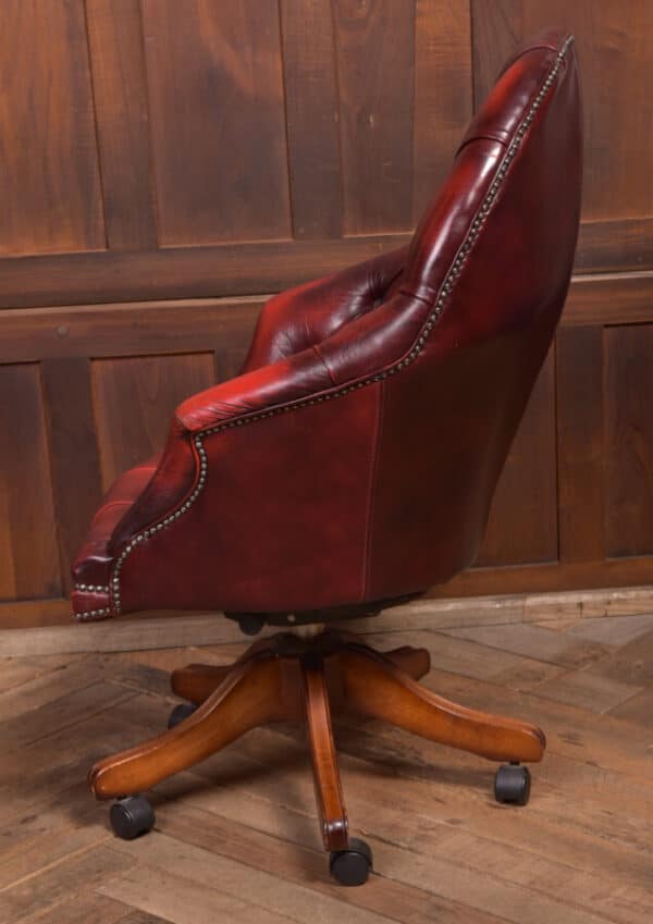 Red Chesterfield Desk Chair SAI2329 - Image 7