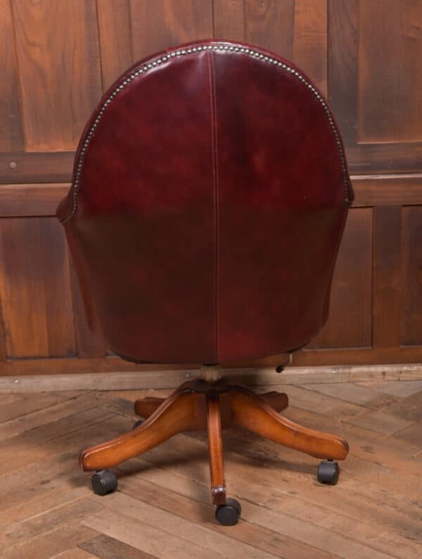 Red Chesterfield Desk Chair SAI2329 - Image 6