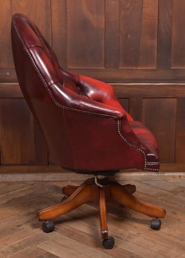 Red Chesterfield Desk Chair SAI2329 - Image 5