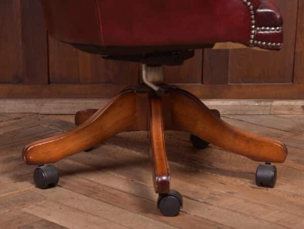 Red Chesterfield Desk Chair SAI2329 - Image 4