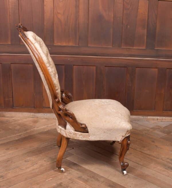 Victorian Walnut Nursing Chair SAI2326 Antique Chairs 8