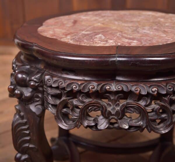 Chinese Carved Plant Stand SAI2331 - Image 3