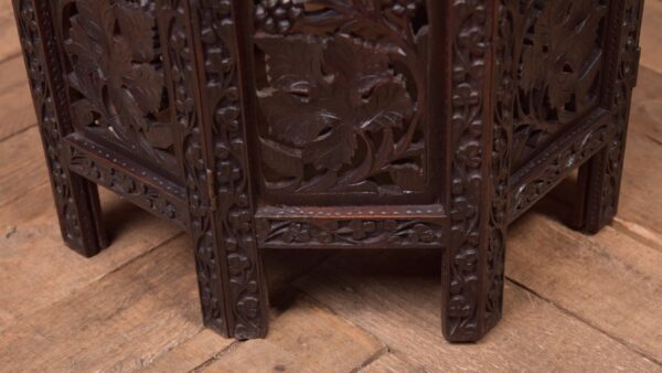 Eastern Hardwood Carved Table SAI2332 - Image 10