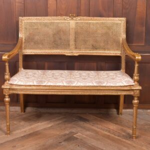 Carved Gilt Bergere Sofa SAI2324 Antique Furniture