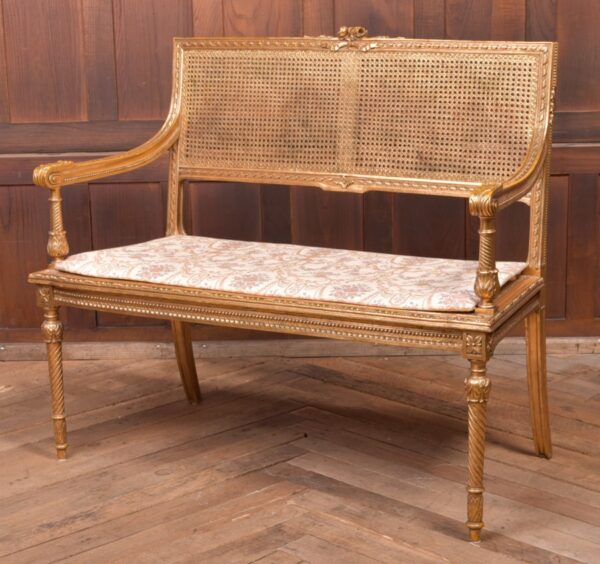Carved Gilt Bergere Sofa SAI2324 Antique Furniture 18