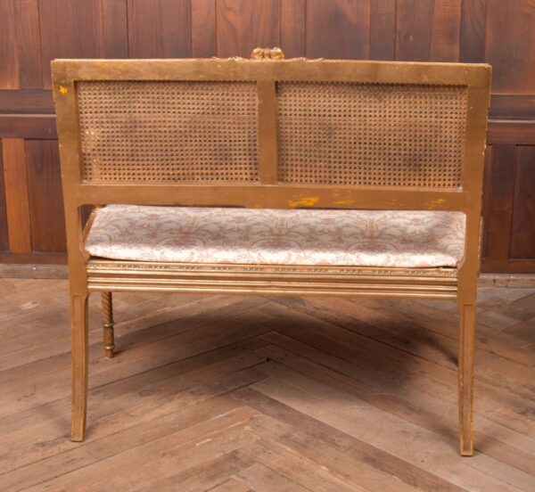 Carved Gilt Bergere Sofa SAI2324 - Image 21