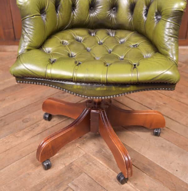 Green Chesterfield Desk Chair SAI2330 Miscellaneous 6