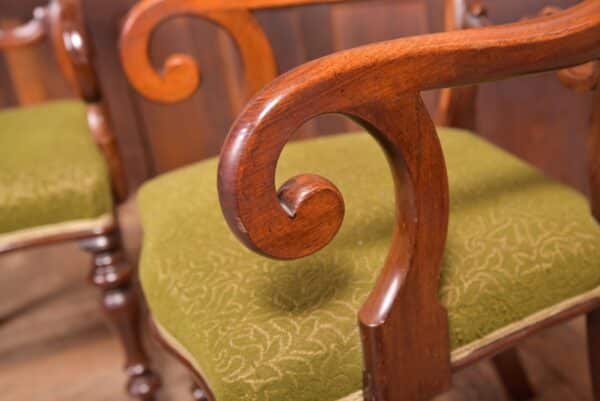 Pair Of Balloon Back Arm Chairs SAI2328 - Image 6