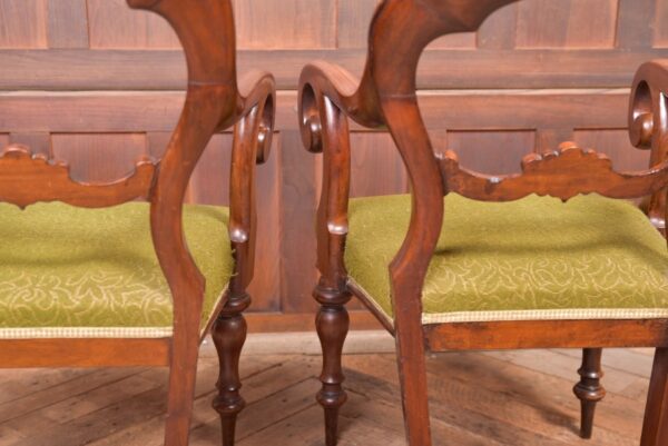 Pair Of Balloon Back Arm Chairs SAI2328 - Image 15