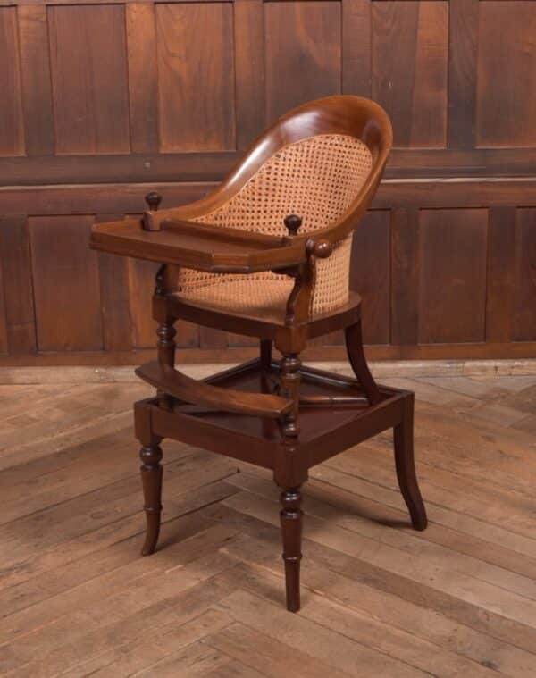 Edwardian Bergere High Chair SAI2339 Antique Chairs 4