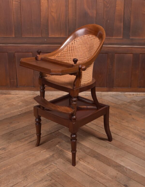 Edwardian Bergere High Chair SAI2339 Antique Chairs 6