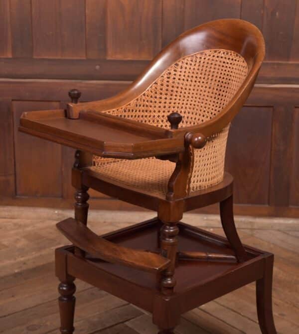 Edwardian Bergere High Chair SAI2339 Antique Chairs 7