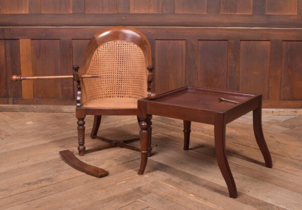 Edwardian Bergere High Chair SAI2339 - Image 8