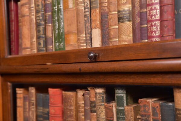 Edwardian Mahogany Globe Wernicke 5 Section Bookcase SAI2334 - Image 8