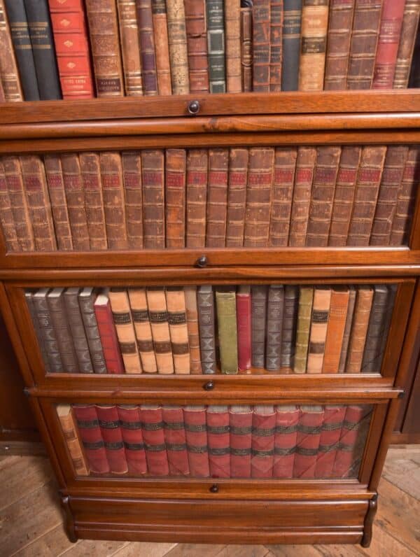 Edwardian Mahogany Globe Wernicke 5 Section Bookcase SAI2334 - Image 4
