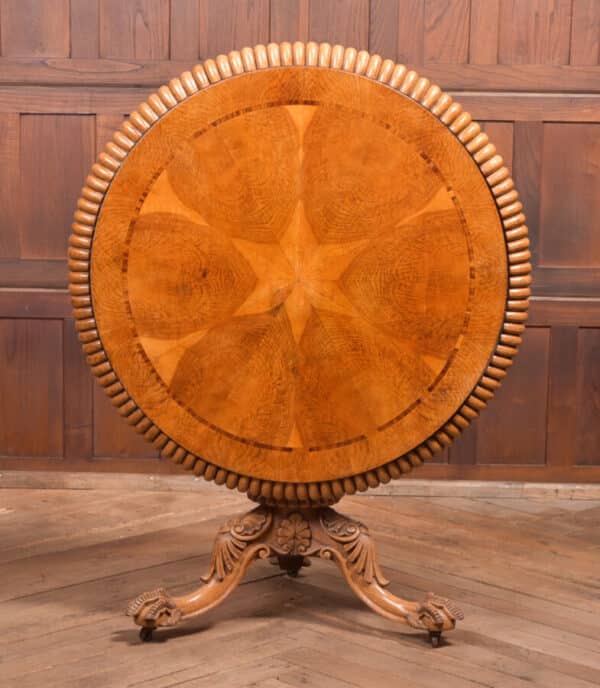 Exhibition Quality Oak Snap Top Table SAI2347