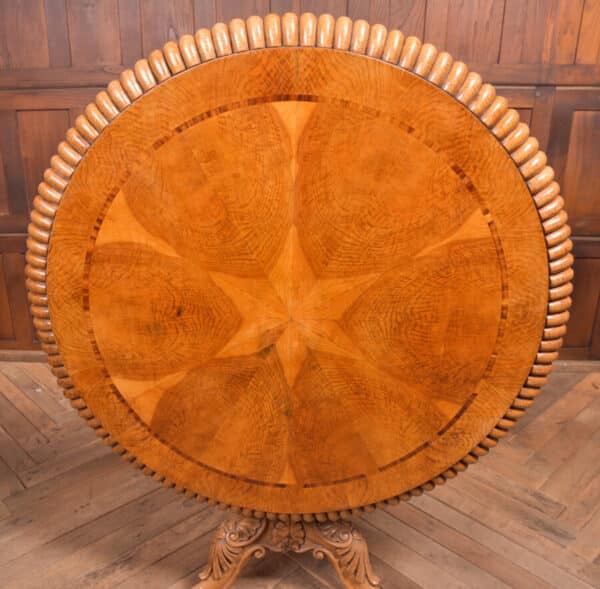 Exhibition Quality Oak Snap Top Table SAI2347 - Image 9